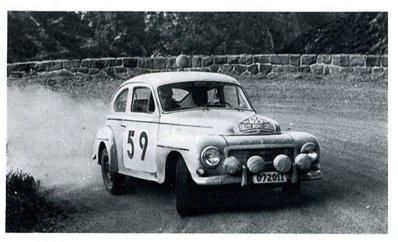 Tom Trana - Sume Lindström
33º Rallye Automobile de Monte-Carlo 1964. Volvo PV 544. Clasificado 6º.

Del 18 al 21 de Enero, Monte Carlo.
Superficie: asfalto - nieve.

Se inscribieron 306 equipos, tomaron la salida 299, finalizaron 163.@
Palabras clave: Volvo;Montecarlo;1964