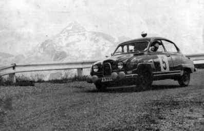 Erik Carlsson - Gunnar Palm
25º Coupe des Alpes 1964. Saab 96 Sport (PA 9939). Clasificado 7º.

Del 22 al 27 de Junio, Marseille - Grenoble - Monte-Carlo.
Superficie: asfalto.

La prueba constaba 10 tramos cronometrados.
Incluyendo tramos de enlace y cronometrados tenía un total de 3412.00 km.

Tomaron la salida 73 Equipos, finalizaron 25.@
Palabras clave: Saab;Alpes;1964