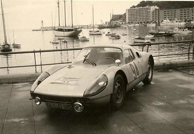Christian Poirot - Claude Marbaque
25º Coupe des Alpes 1964. Porsche 904 Carrera GTS (SLS-D 905). Clasificado 8º.

Del 22 al 27 de Junio, Marseille - Grenoble - Monte-Carlo.
Superficie: asfalto.

La prueba constaba 10 tramos cronometrados.
Incluyendo tramos de enlace y cronometrados tenía un total de 3412.00 km.

Tomaron la salida 73 Equipos, finalizaron 25.@
Palabras clave: Porsche;Alpes;1964