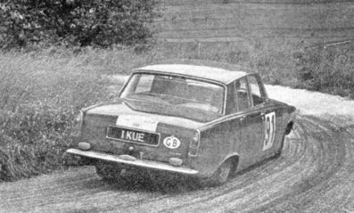 Kenneth James - Mike Hughes
25º Coupe des Alpes 1964. Rover 2000 (I KUE). Clasificado 16º.

Del 22 al 27 de Junio, Marseille - Grenoble - Monte-Carlo.
Superficie: asfalto.

La prueba constaba 10 tramos cronometrados.
Incluyendo tramos de enlace y cronometrados tenía un total de 3412.00 km.

Tomaron la salida 73 Equipos, finalizaron 25.@

Palabras clave: Rover;Alpes;1964