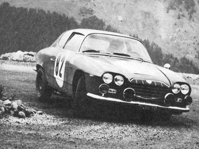 René Trautmann - Claudine Trautmann-Bouchet
26º Rally Coupe del Alpes 1965. Lancia Flavia Sport Zagato (TO 714001). Clasificado 1º dentro de los Touring Class.

Del 19 al 25 de Julio, Marseille - Grenoble - Monte-Carlo.
Superficie: asfalto.

Tomaron la salida 93 equipos, finalizaron 31.@
Palabras clave: Lancia;Alpes;1965