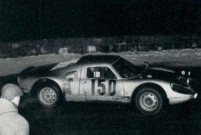 Eugen Böhringer - Rolf Wuetherich
34º Rallye Automobile de Monte-Carlo 1965. Porsche 904 Carrera GTS (S TJ 16). Clasificado 2º.

Del 16 al 25 de Enero, Monte-Carlo.
Superficie: asfalto - nieve.

Se inscribieron 275 equipos, tomaron la salida 237, finalizaron 35.@
Palabras clave: ;Porsche;Carrera;GTS;Montecarlo;1965