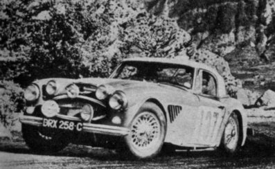 Donald Morley - Erle Morley
26º Rally Coupe del Alpes 1965, Austin Healey 3000, Clasificado 2º, dentro de los Grand Touring Class@
Palabras clave: Austin;Alpes;1965