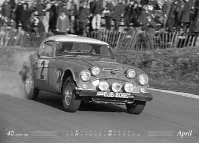 Timo Mäkinen - Paul Easter
14º Daily Mirror RAC Rally 1965. Austin-Healey 3000 MK1 (EJB 806C). Clasificado 2º.

Del 21 al 25 de Noviembre, Londres (Heathrow).
Superficie: tierra - asfalto.

El Rally constaba de 8 etapas con 550.39 km divididos en 57 tramos cronmetrados.

Tomaron la salida 185 equipos, finalizaron 62.@
Palabras clave: Austin;Healey;Gran_Bretaña;1965