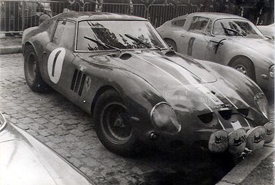 Sylvain Garant - Blain y Lucien Bianchi - Vic 
6º Rally 2 Cataluñas 1965, Ferrari 250 GTO, Clasificado 3º, a su lado el con el num 8, el Alfa Romeo GTZ de Bianchi Clasificado 4º@
Palabras clave: Alfa_Romeo;Catalunya;1965