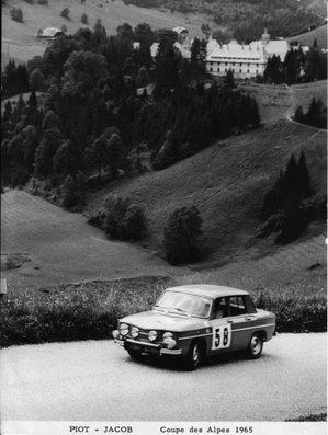 Jean-François Piot - Jean-François Jacob
26º Rally Coupe del Alpes 1965, Renault 8 Gordini, Clasificado 5º, dentro de los Touring Class@
Palabras clave: Renault;Alpes;1965