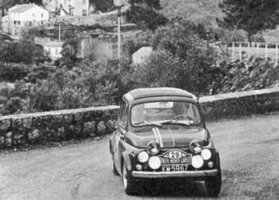 Sobieslaw Zasada - Kazimierz Osinski
34º Rallye Automobile de Monte-Carlo 1965. Steyr Puch 650 TR (KW 5967). Clasificado 17º.

Del 16 al 25 de Enero, Monte-Carlo.
Superficie: asfalto - nieve.

Se inscribieron 275 equipos, tomaron la salida 237, finalizaron 35.@
Palabras clave: Montecarlo;Puch;Stery;1965