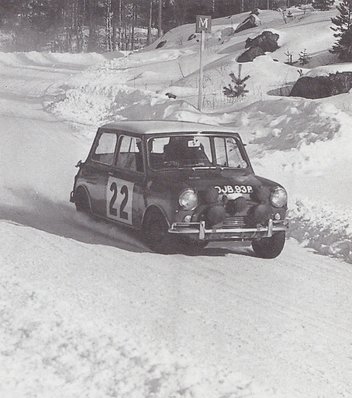 Rauno August Aaltonen - Tony Ambrose
16º Rally Suecia 1965, Mini Cooper S 1275, Retirado@
Palabras clave: Rauno_August_Aaltonen;Tony_Ambrose;Suecia;Mini;Nieve;1965