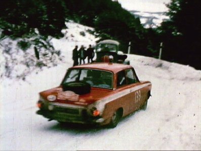 Tony - Gerry 
34º Rallye Automobile de Monte-Carlo 1965. Ford Cortina. Abandonò.@
Palabras clave: Ford;Cortina;Montecarlo;1965;nieve