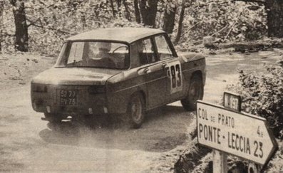 Jean-François Piot - Jean-François Jacob
11º Tour de Corse 1966. Renault 8 Gordini. Clasificado 1º.

Del 5 al 6 de Noviembre, Bastia.

Desconocemos de cuantos kilómetros constaba la prueba tanto totales como cronometrados.

Tomaron la salida 80 equipos, finalizaron 29.@
Palabras clave: Jean-François_Piot;Corse;Corcega;Renault;Gordini;1966