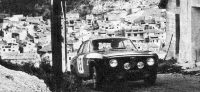 Noà«l Labaume - Paul Etienne
27º Rally Alpine Cup 1966, Alfa Romeo Giulia GTA, Clasificado 7º.@
Palabras clave: Alfa_Romeo;Alpes;1966