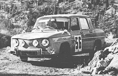 Jean-Pierre Nicolas - Claude Roure
27º Coupe des Alpes 1966. Renault 8 Gordini (8442-SY75). Clasificado 9º.

Del 5 al 10 de Septiembre, Marseille - Aix les Bains - Cannes.
Superficie: asfalto - tierra.

Tomaron la salida 80 equipos, finalizaron 19.@
Palabras clave: Renault;Alpes;1966