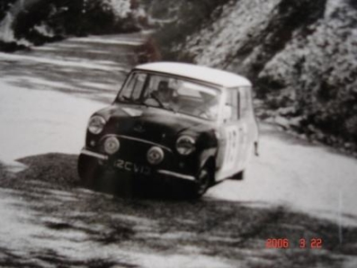 Jean Claude Gamet  - Michel Gamet
27º Rally Alpine Cup 1966, Mini Cooper, Clasificado 11º.@
Palabras clave: Mini;Alpes;1966