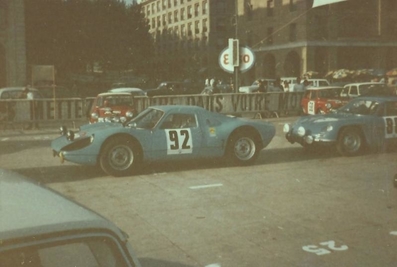 Jacques Rey - Andre Mercorelli
27º Rally Alpine Cup 1966, Porsche 904. Abandonò por la transmisiòn del coche.
Detrà¡s el Renault-Alpine A110 de Valabrègue - Pieri.@
Palabras clave: Porsche;Renault;Alpine;Alpes;1966