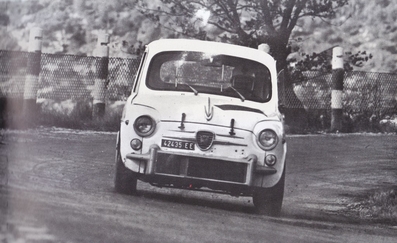 Geni Baturone
Rallye de Invierno 1967. Fiat Abarth 1000 TC. Clasificado 5º.@
Palabras clave: Fiat;Abarth;Invierno;1967