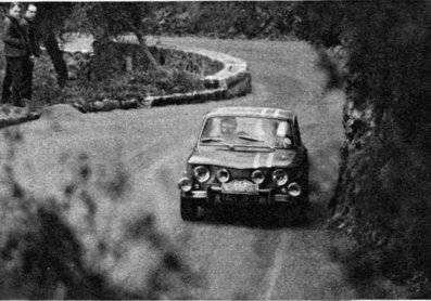 Jean-François Piot - M. Karaky
36º Rallye Automobile de Monte-Carlo 1967. Renault R8 Gordini (1326 TP 75). Clasificado 7º.

Del 14 al 20 de Enero, Monaco.
Superficie: asfalto - nieve.

Se inscribieron 221 equipos, tomaron la salida 195, finalizaron 92.@
Palabras clave: Jean-François_Piot;M_Karaky;Renault;Gordini;Montecarlo;1967