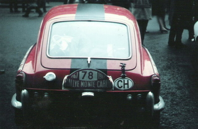 Jean-Jacques Thuner - John Gretener
36º Rallye Automobile de Monte-Carlo 1967. Triumph (GE 106 046). Abandonó.

Del 14 al 20 de Enero, Monaco.
Superficie: asfalto - nieve.

Se inscribieron 221 equipos, tomaron la salida 195, finalizaron 92.@
Palabras clave: Triumph;Montecarlo;1967