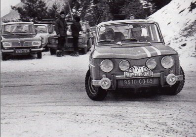 Robert Mieusset - Michel Roussin
36º Rallye Automobile de Monte-Carlo 1967. Renault 8 Gordini (9510 CQ 69). Abandonó.

Del 14 al 20 de Enero, Monaco.
Superficie: asfalto - nieve.

Se inscribieron 221 equipos, tomaron la salida 195, finalizaron 92.@
Palabras clave: Renault;Gordini;Montecarlo;1967;nieve