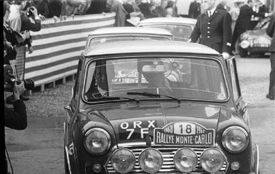 Rauno August Aaltonen - Henry Liddon
37º Rallye Automobile Monte-Carlo 1968. BMC Mini Cooper S 1275 (ORX 7F). Clasificado 3º.

Del 20 al 25 de Enero, Monte-Carlo.
Superficie: asfalto - nieve.
Tomaron la salida 200 equipos, finalizaron 79.@
Palabras clave: ;Montecarlo;Mini;1968