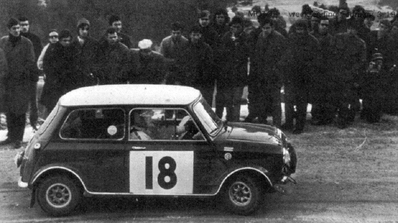 Rauno August Aaltonen - Henry Liddon
37º Rallye Automobile Monte-Carlo 1968. BMC Mini Cooper S 1275 (ORX 7F). Clasificado 3º.

Del 20 al 25 de Enero, Monte-Carlo.
Superficie: asfalto - nieve.
Tomaron la salida 200 equipos, finalizaron 79.@
Palabras clave: ;Montecarlo;Mini;1968