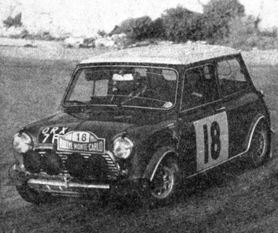 Rauno August Aaltonen - Henry Liddon
37º Rallye Automobile Monte-Carlo 1968. BMC Mini Cooper S 1275 (ORX 7F). Clasificado 3º.

Del 20 al 25 de Enero, Monte-Carlo.
Superficie: asfalto - nieve.
Tomaron la salida 200 equipos, finalizaron 79.@
Palabras clave: ;Montecarlo;Mini;1968