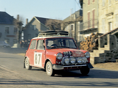 Paddy Hopkirk - Ron Crellin
37º Rallye Automobile Monte-Carlo 1968. BMC Mini Cooper S 1275 (ORX 777F). Clasificado 5º.

Del 20 al 25 de Enero, Monte-Carlo.
Superficie: asfalto - nieve.

Tomaron la salida 200 equipos, finalizaron 79.@
Palabras clave: Paddy_Hopkirk;Ron_Crellin;Mini;Montecarlo;1968