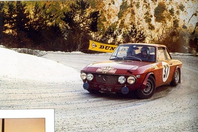 Pat Moss-Carlsson - Elizabeth Nyström
37º Rallye Automobile de Monte-Carlo 1968. Lancia Fulvia 1.3 Coupé HF (TO 970371). Clasificada 14ª de la general y 1ª en Copa de Damas.

Del 20 al 25 de Enero, Monte-Carlo.
Superficie: asfalto - nieve.

Tomaron la salida 200 equipos, finalizaron 79.@
Palabras clave: Pat_Moss-Carlsson;Lancia;Fulvia;Montecarlo;1968;nieve;Mujeres;Womens
