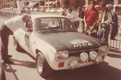 Roger Albert Clark - Jim Porter
29º Coupe des Alpes 1968. Ford Escort Twin Cam (AVX 57 4G). Abandonó por motor.

Del 2 al 8 de Septiembre, Marseille - Aix les Bains - Antibes, Francia.
Superficie: asfalto.

La prueba constaba de 3 etapas con un total de 174.10 km cronometrados divididos en 10 tramos especiales.

Tomaron la salida 64 equipos, finalizaron 12.@
Palabras clave: Ford;Alpes;1968