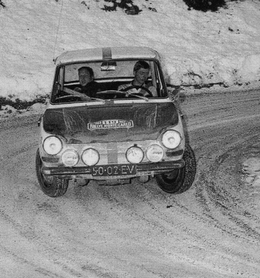Gijs van Lennep - David van Lennep
37º Rallye Automobile de Monte-Carlo 1968. DAF 44 (50-02-EV). Abandonó, desconocemos el motivo.

Del 20 al 25 de Enero, Monte-Carlo.
Superficie: asfalto - nieve.

Tomaron la salida 200 equipos, finalizaron 79.@
Palabras clave: DAF;Montecarlo;1968