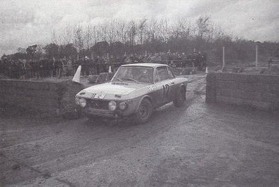 Harry Källström - Gunnar Häggbom
18º Daily Mirror RAC Rally 1969. Lancia Fulvia 1.6 Coupé HF. Clasificado 1º.

Del 14 al 20 de Noviembre, London (Heathrow).
Superficie: tierra.

Tomaron la salida 156 equipos, finalizaron 69.@
Palabras clave: Lancia;Fulvia;Gran_Bretaña;1969