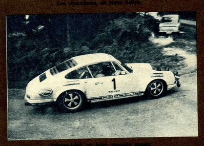 Jose Maria Palomo - José Adell
3º Rally Firestone 1969, Porsche 911 R@
Palabras clave: Porsche;Firestone;1969