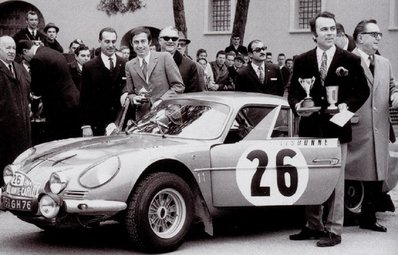 Jean Vinatier - Jean-François Jacob
38º Rallye Automobile de Monte-Carlo 1969. Alpine-Renault A110 1300 (7753 GH 76). Clasificado 3º.

Del 17 al 24 de Enero, Monte-Carlo.
Superficie: asfalto - nieve.

El Rally tenia un total de 225.00 km cronometrados.

Se inscribieron 211 equipos, tomaron la salida 183, finalizaron 44.@
Palabras clave: Jean_Vinatier;Jean-François_Jacob;Renault;Alpine;A110;Montecarlo;1969;Personajes