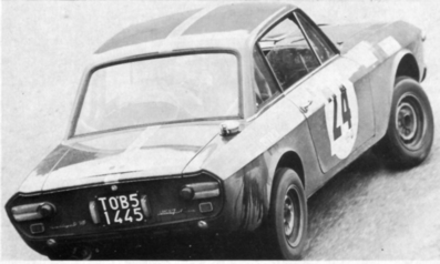 Harry Källström - Gunnar Häggbom
30º Coupe des Alpes 1969. Lancia Fulvia 1.6 Coupé HF. Clasificado 5º.

Del 1 al 6 de Octubre, Marseille - Evian - Juan les Pins, Francia.
Superficie: asfalto.

Tomaron la salida 66 equipos, finalizaron 25.@
Palabras clave: Lancia;Alpes;1969