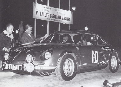 César Perejoan - Carlos Loverdòs
5º Rallye Barcelona-Andorra 1969. Alpine-Renault A110 1300. Clasificado 6º.@
Palabras clave: Alpine;Renault;Barcelona_Andorra;1969
