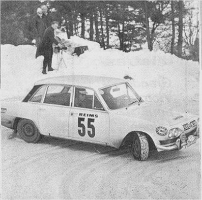 Jean-Louis Barailler - Jean-Philippe Fayel
38º Rallye Automobile de Monte-Carlo 1969. Triumph 2500 Pi (9418 RJ 06). Clasificado 8º.

Del 17 al 24 de Enero, Monte-Carlo.
Superficie: asfalto - nieve.

El Rally tenia un total de 225.00 km cronometrados.

Se inscribieron 211 equipos, tomaron la salida 183, finalizaron 44.@
Palabras clave: Triumph;Montecerlo;1969;nieve