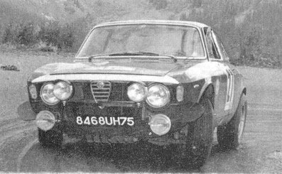 Jean Louis Barailler - Philippe Fayel
30º Rally Coupe del Alpes 1969, Alfa Romeo GTA , Clasificado 9º@
Palabras clave: Alfa_Romeo;Alpes;1969