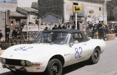 'Sancho' & 'Zorba'
53º Targa Florio 1969. Fiat Dino Spider. Clasificado 29º.@
Palabras clave: Fiat;Dino;Spider;Targa_Florio;1969