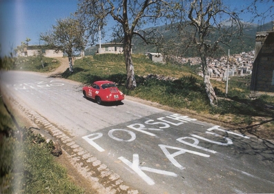 'Wilson' - Domenico Patti
60º Targa Florio 1969. Porsche 356C Coupé 1600 SC. Clasificado 35º.@
Palabras clave: Porsche;Coupe;Targa_Florio;1969
