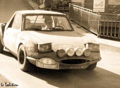 Jean-Pierre Beltoise - Stéphane Collaro
38º Rallye Automobile de Monte-Carlo 1969. 

En este Monte-Carlo se celebró otra competición paralela (mismo recorrido) llamada 