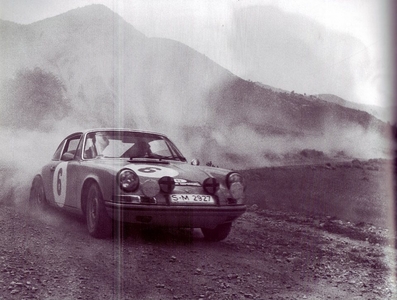Björn Waldegård - Lars Helmér
17º Acropolis Rally 1969. Porsche 911 S (S-M 2927). Abandonó por problemas de motor.

Del 29 de Mayo al 1 de Junio, Grecia.
Superficie: tierra.

Tomaron la salida 72 equipos, finalizaron 22.@
Palabras clave: ;Acropolis;Grecia;1969