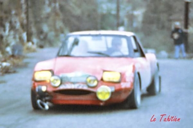 Jean-Pierre Jabouille - Peter Marchesi
38º Rallye Automobile de Monte-Carlo 1969.

En este Monte-Carlo se celebró otra competición paralela (mismo recorrido) llamada 