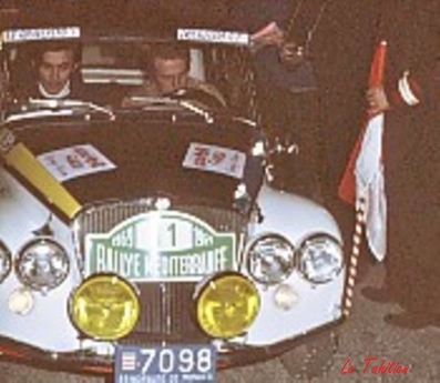 René-François Dulbecco - Yves Le Graverend
38º Rallye Automobile de Monte-Carlo 1969. Fiat 500 Gamine. Abandonó.

En este Monte-Carlo se celebró otra competición paralela (mismo recorrido) llamada 
