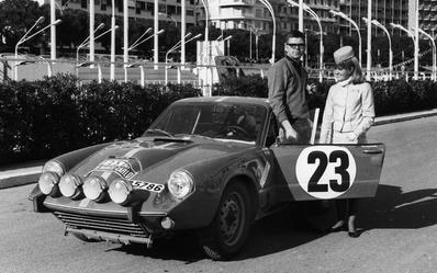 Simo Lampinen
38º Rallye Automobile de Monte-Carlo 1969. Saab Sonett II. Fue excluído al saltarse un control horario.
Copiloto Arne Hertz.

Del 17 al 24 de Enero, Monte-Carlo.
Superficie: asfalto - nieve.

El Rally tenia un total de 225.00 km cronometrados.

Se inscribieron 211 equipos, tomaron la salida 183, finalizaron 44.@
Palabras clave: Simo_Lampinen;Saab;Sonnett;Montecarlo;1969