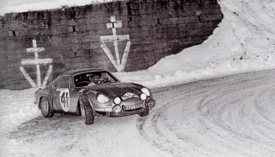 Jorma Lusenius - Seppo Halme
38º Rallye Automobile de Monte-Carlo 1969. Alpine-Renault A110 1300 (7754 GH 76). Abandonó, desconocemos el motivo.

Del 17 al 24 de Enero, Monte-Carlo.
Superficie: asfalto - nieve.

El Rally tenia un total de 225.00 km cronometrados.

Se inscribieron 211 equipos, tomaron la salida 183, finalizaron 44.@
Palabras clave: Alpine;Renault;Montecarlo;1969;nieve