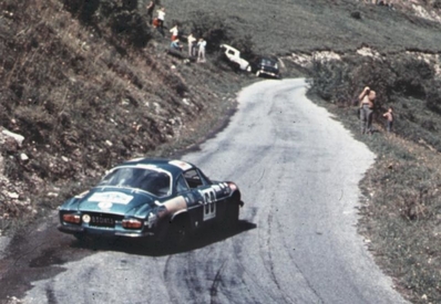 André Beaucaire - Jacques Colombo
30º Coupe des Alpes 1969. Alpine-Renault A110 1300. Abandonó.

Del 1 al 6 de Octubre, Marseille - Evian - Juan les Pins, Francia.
Superficie: asfalto.

Tomaron la salida 66 equipos, finalizaron 25.@
Palabras clave: Renault;Alpes;1969;Alpine