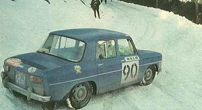 Gunnar Juvberget - Rolf  Slaeperud
38º Rallye Automobile de Monte-Carlo 1969. Renault 8 Gordini. Abandonó.

Del 17 al 24 de Enero, Monte-Carlo.
Superficie: asfalto - nieve.

El Rally tenia un total de 225.00 km cronometrados.

Se inscribieron 211 equipos, tomaron la salida 183, finalizaron 44.@
Palabras clave: Renault;Gordini;Montecarlo;1969;Nieve