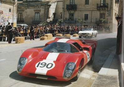 60º Targa Florio 1969
Herbert Müller - Jo Bonnier, Lola T70 MkIIIB Chevrolet, no acabò (DNF).
'Sancho' - 'Zorba', Fiat Dino Spider, clasificado 29º.@
Palabras clave: Lola;Chevrolet;Fiat;Dino;Spider;Targa_Florio;1969