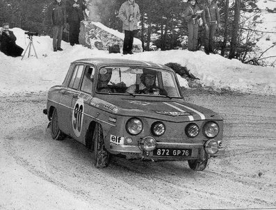 Christo Swanepoel - Gustav Crous
39º Rallye Automobile de Monte-Carlo 1970. Renault 8 Gordini (872 GP 76). Clasificado 15º.

Del 16 al 24 de Enero, Monte Carlo.
Superficie: asfalto - nieve

El Rally constaba de un total de 405.50 km cronometrados.

Se inscribieron 232 equipos, tomaron la salida 184, finalizaron 77.@
Palabras clave: Renault;Gordini;Montecarlo;1970;nieve