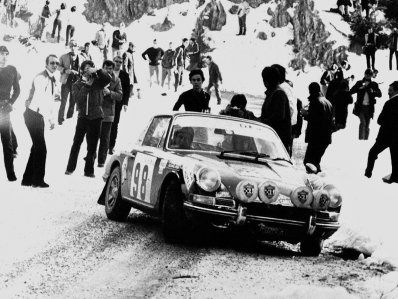 Pittoni (Il Pilota) - Beppy
39º Rallye Automobile de Monte-Carlo 1970. Porsche 911 Targa (MI F17726). Abandonó.

Del 16 al 24 de Enero, Monte Carlo.
Superficie: asfalto - nieve

El Rally constaba de un total de 405.50 km cronometrados.

Se inscribieron 232 equipos, tomaron la salida 184, finalizaron 77.@
Palabras clave: Porsche;Targa;Montecarlo;1970;Nieve