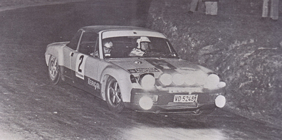 José MÂª Fernández - Alfredo Cortel
Rallye de La Lana Premio Textil Riba 1971. Porsche 914-6. Clasificado 1º.@
Palabras clave: Lana_Premio_Textil_Riba;Porsche;1971